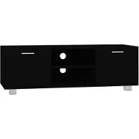 Syfax Tv-meubel 120x40,5x35 cm bewerkt hout zwart