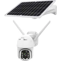 Krüger&Matz Connect C90 Solar, een draadloze buitencamera