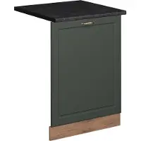 Vicco Fame-Line Vaatwasserfrontpaneel – 60 cm, WB Antraciet Groen-Goud Landhuis