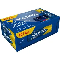 Varta LR6/AA (Mignon) (4906) batterij, 12 stks. box, Alkali-mangaan batterij (alkaline), 1,5 V