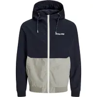 Jack & Jones Tussenjas 'JJERush' navy / greige / wit