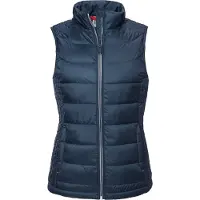 Russell athletic Russell Vrouwen/dames Nano Gewatteerde Bodywarmer (Franse marine)
