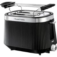 Russell Hobbs Brontë - Zwarte broodrooster - 26760-56