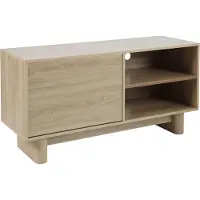 Oviala - Scandinavische tv-kast van 120 cm in licht hout - Bowy