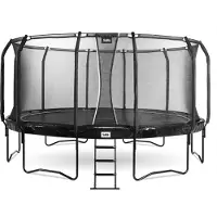 Salta Trampoline First Class Black 487 + Safety Net