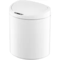 Rijoka Prullenbak Sensor 8 Liter Kunststof Soft Close Vingerafdrukvrij Afvalbak