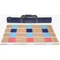Ubergames XXL Mega Mikado - 33 Pick Up Sticks - FSC-Pijnhout - In Luxe Tas - 90 CM