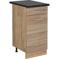 Vicco R-Line Keukenonderkast – 40 cm, WB Antraciet Sonoma