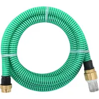 Syfax Zuigslang met messing koppelingen 1,1'' 20 m PVC groen
