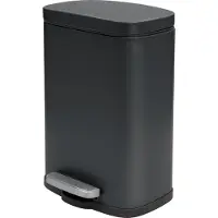 Spirella cosmetische container, 12 liter, roestvrij staal, binnenbak "Akira", voor de badkamer