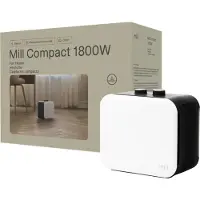 Mill Luchtverhitter Compact CUS1800MECW 1800W Wit Zwart