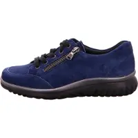 Semler L5135 - Dames veterschoenen - Kleur: Blauw - Maat: 38.5