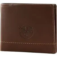 Chiemsee Leer portemonnee Leather Wallet Brown / Black donkerbruin