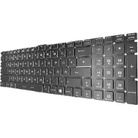 T-ProTek Duits toetsenbord met achtergrondverlichting, compatibel met MSI GS63VR 7RG-005 Stealth Pro 0016K3-005