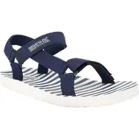 Regatta - Sandalen voor dames, model "Lady Vendeavour", met strepen, artikelnummer RG11693 (maat 40 EU), kleur marineblauw