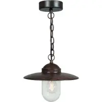 Nordlux Luxembourg LED Hanglamp | 1x E27 Max 60W | Dimbaar | Bruin
