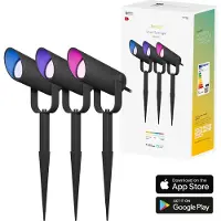 Hombli 3x slimme prikspots voor buiten - Starterkit