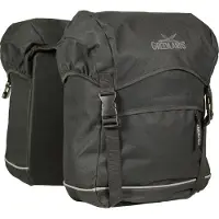 Polydaun urban travel extra large dubbel zwart 50 liter