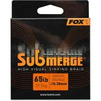 Fox International Submerge Orange Sinking 300 M Braided Line Transparant 0.200 mm