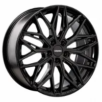 CARMANI velg, 26 inch, maximaal 7 inch breed x 17 inch diameter, ET40, 5x120 boutgaten, zwart, modelnummer CA260717K540B, compatibel met BMW 1-serie, 2-serie, 3-serie, X3, Z3, Z4