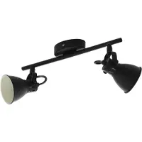 Eglo Seras 2 Spot - 2 lichts - GU10 - Zwart