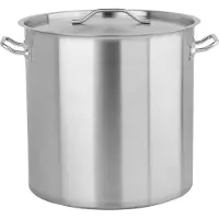 TRIZERATOP Hoge pan met deksel, 40x40 cm, 50 liter