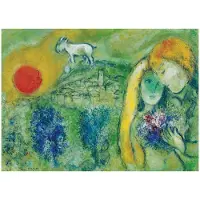 Eurographics Marc Chagall - The Lovers of Venice Puzzel (1000 stukjes)