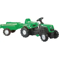 DOLU tractor ranchero met aanhanger groen