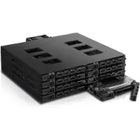 Fantec MR-SA1082 - Interne RAID-behuizing - 2,5" (6,4 cm), Accessoires voor harde schijven