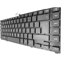 T-ProTek DE - Zwarte, frameless toetsenbordversie 2, compatibel met Asus X200MA-6D en X200MA-6E