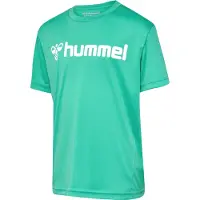 Hummel Functioneel shirt jade groen / wit