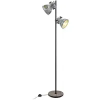 Eglo Barnstaple Vloerlamp - E27 - 158 cm - Bruin/Zwart