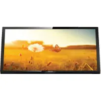 Philips 24HFL3014P/12, 61 cm (24 inch), 1366 x 768 pixels, HD, LED, DVB-C, DVB-T, DVB-T2, Zwart, Transparant