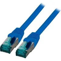 EFB Elektronik MK6001.0,15BL netwerkkabel Blauw 0,15 m Cat6a S/FTP (S-STP)