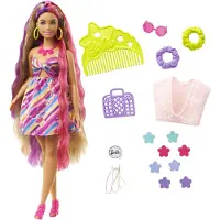 Barbie Totally Hair Birthew Doll Veelkleurig Kinderen