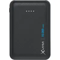 XLayer 217282, 10000 mAh, lithium-polymeer (LiPo), 3,7 V, zwart
