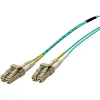 Roline glasvezelkabel 50/125µm OM3, LC/LC, Low-Loss connector, turkoois, 5 m