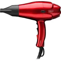 Original Best Buy DREOX Compact Föhn 2000W AC Metalic Rood