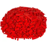 LEGO Steentjes, speciale rode mix, nieuw! Aantal: 50 stuks