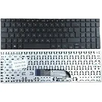 T-ProTek DUITS - Zwarte toetsenbord, toetsenbord zonder frame, compatibel met Asus TP500, TP500L