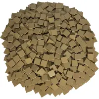 LEGO 2x2 tegels, donkerbeige - 3068b, NIEUW! Aantal: 1000x