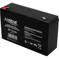 BLOW ACCU Gel batterij 6V 12Ah - Loodaccu - onderhoudsvrije AGM voor UPS