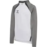 Hummel Sportief sweatshirt 'Lead 2.0' donkergrijs / zwart / wit