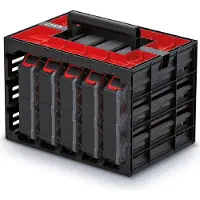 Prosperplast Ordningswacht TAGER CASE - zwart