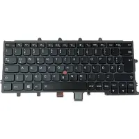 T-ProTek DUITSE - Toetsenbord met TrackPoint, met achtergrondverlichting, compatibel met LENOVO ThinkPad A275 (20KD001BGE)