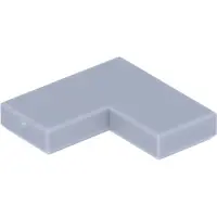 LEGO 2x2 tegels, hoektegels, lichtgrijs - 14719. NIEUW! Aantal: 500 stuks