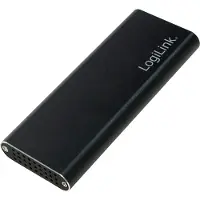 Logilink UA0314 (M.2 2230, M.2 2242, M.2 2260, M.2), Harddisk behuizing, Zwart