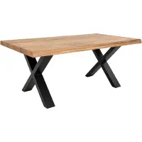 House Nordic Salontafel Toulon eikenhout | hout naturel 120x70x50 cm salontafels | NADUVI