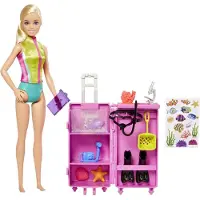 Barbie You Can Be A Blonde Marine Biologist Doll Veelkleurig Kinderen