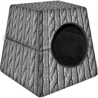 Bertoni - Honden/kattenopvang 2in1 Universele - 55 x 55 x 45 cm - Maat L